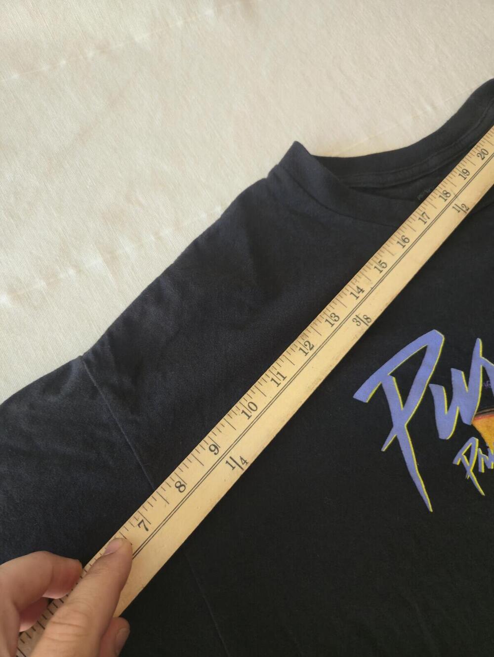 Prince Purple Rain Graphic T-Shirt Black 2XL Officially Licensed - Picture 4 of 6